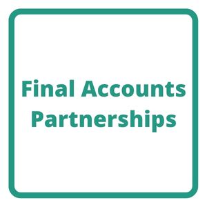 Partnerships frequently outsource final accounts to their bookkeeping service